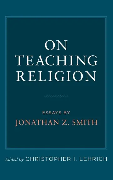 Cover of On Teaching Religion