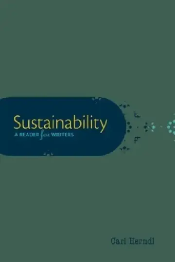 Cover of Sustainability