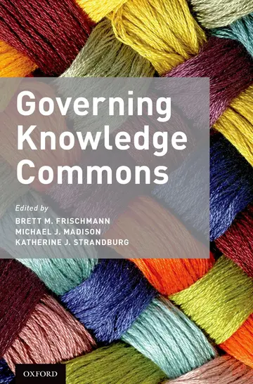 Cover of Governing Knowledge Commons