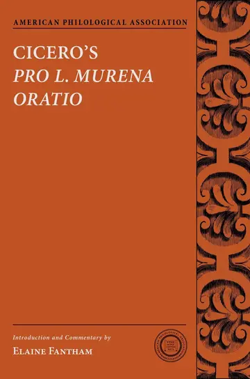 Cover of Cicero's Pro L. Murena Oratio