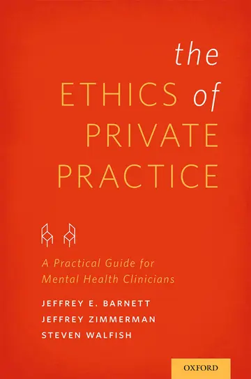 Cover of The Ethics of Private Practice