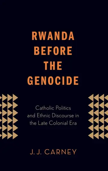 Cover of Rwanda Before the Genocide
