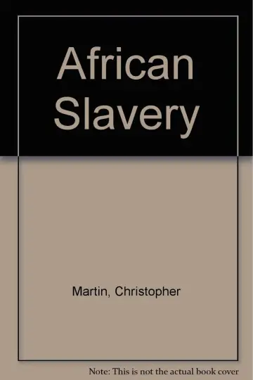 Cover of African Slavery