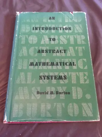 Cover of Introduction to Abstract Mathematical Systems