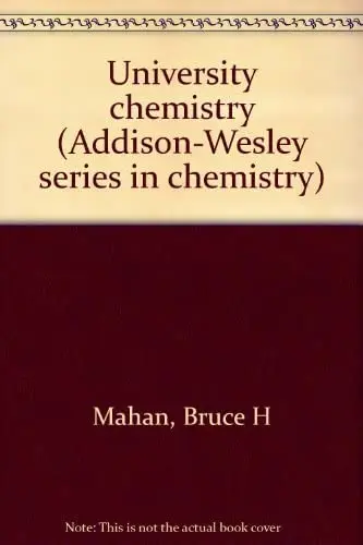 Cover of University chemistry