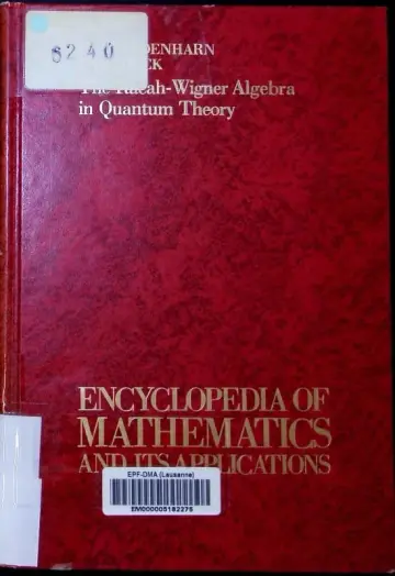 Cover of Racah-Wigner Algebra in Quantum Theory