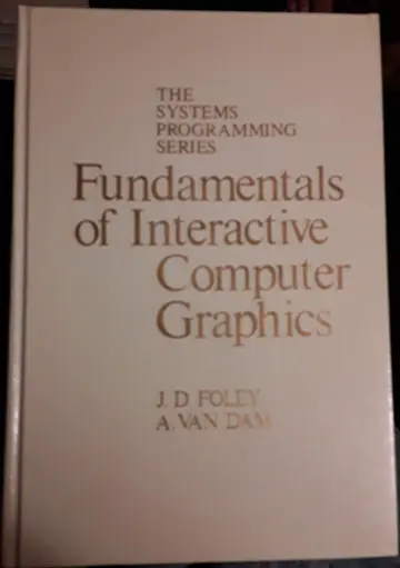 Cover of Fundamentals of Interactive Computer Graphics