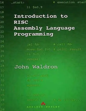 Cover of Introduction to RISC Assembly Language Programming