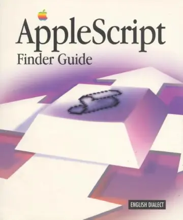 Cover of AppleScript Finder Guide