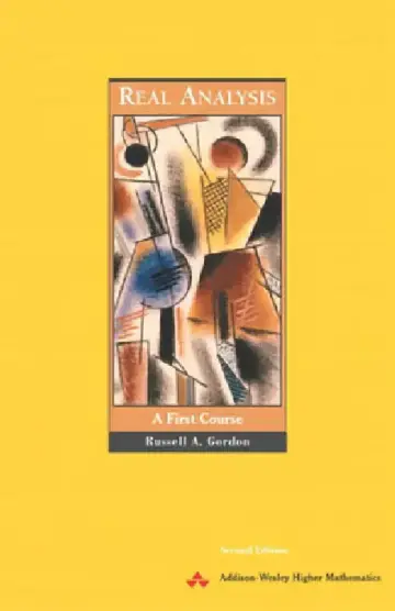 Cover of Real Analysis