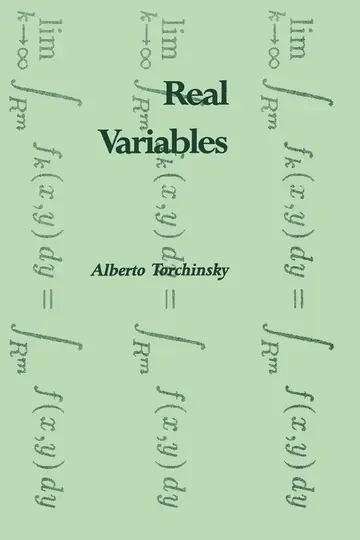 Cover of Real Variables