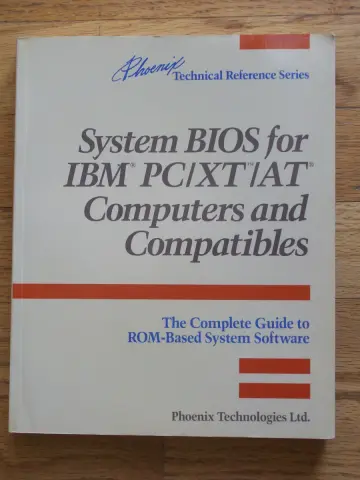 Cover of Basic Input and Output Systems for I. B. M. Personal Computer/X.T./A.T. Computers and Compatibles