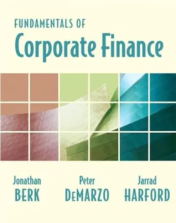 Cover of Fundamentals of Corporate Finance