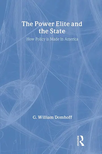 Cover of The Power Elite and the State