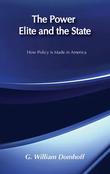 Cover of The Power Elite and the State