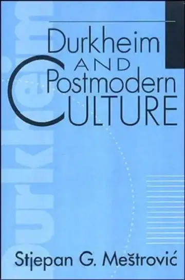 Cover of Durkheim and Postmodern Culture