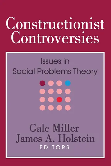 Cover of Constructionist Controversies