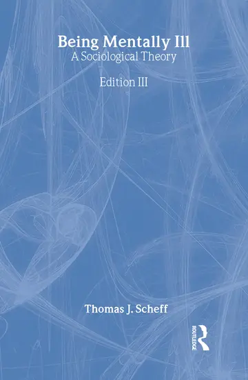 Cover of Being Mentally Ill