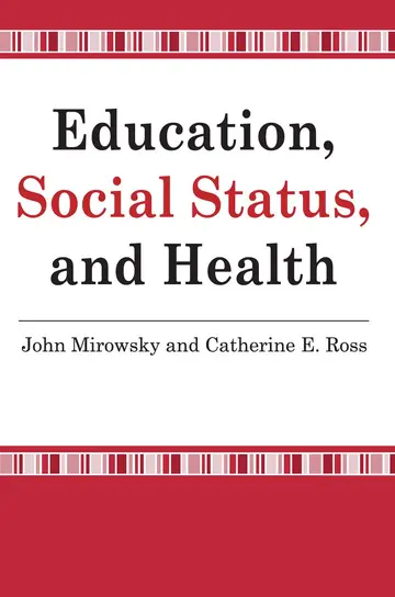 Cover of Education, Social Status, and Health