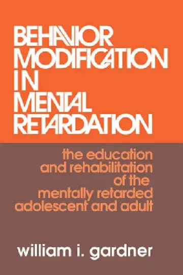Cover of Behavior Modification in Mental Retardation