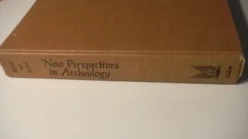 Cover of New Perspectives in Archaeology