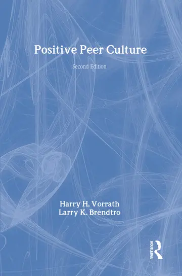 Cover of Positive Peer Culture