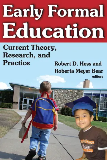 Cover of Early Formal Education