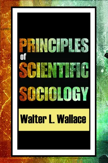 Cover of Principles of Scientific Sociology