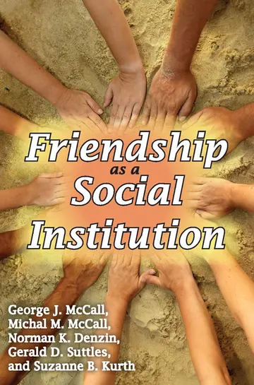 Cover of Friendship as a Social Institution