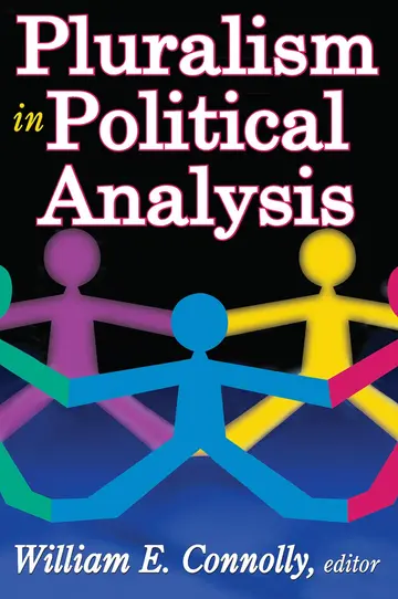 Cover of Pluralism in Political Analysis