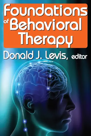 Cover of Foundations of Behavioral Therapy