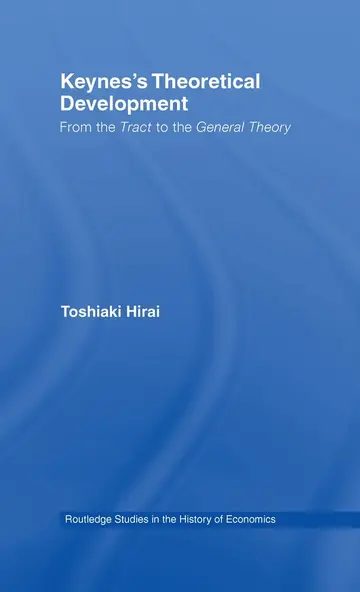 Cover of Keynes's Theoretical Development