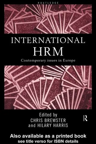 Cover of International Human Resource Management