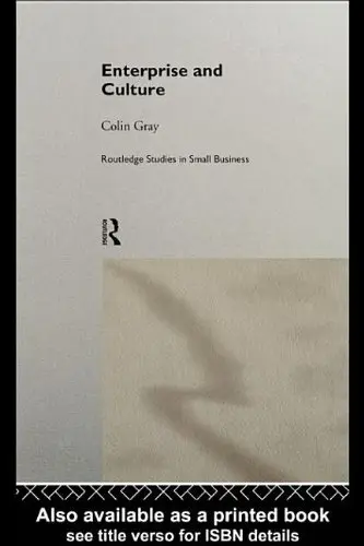 Cover of Enterprise and Culture