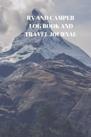 Cover of RV and Camper Log Book and Travel Journal