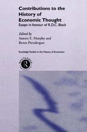 Cover of Contributions to the History of Economic Thought