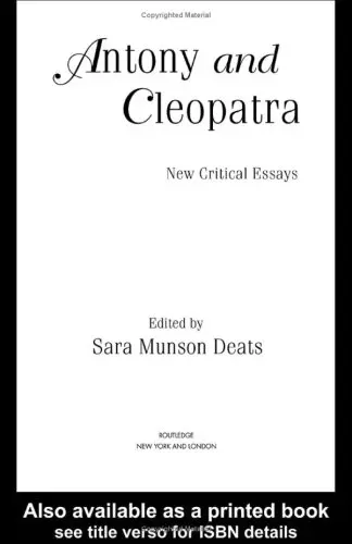 Cover of Antony and Cleopatra