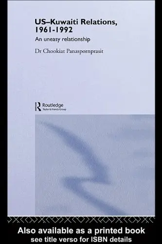 Cover of Us-Kuwaiti Relations, 1961-1992