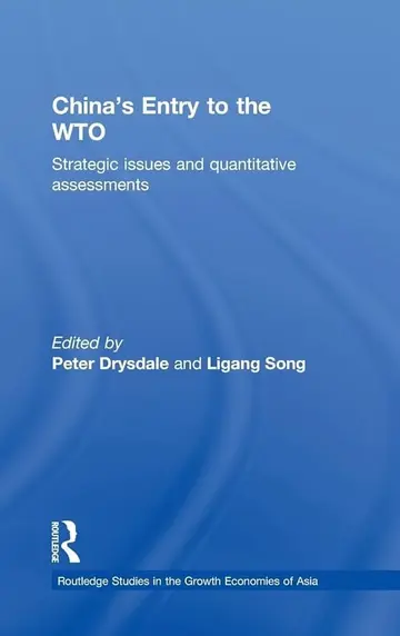 Cover of China's Entry into the World Trade Organisation