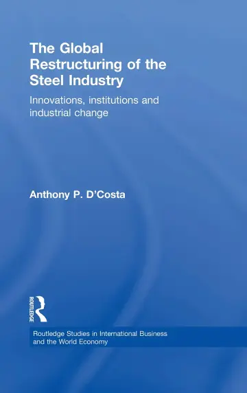 Cover of Global Restructuring of the Steel Industry