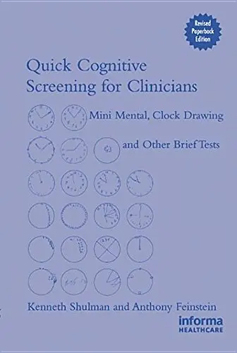 Cover of Quick Cognitive Screening for Clinicians