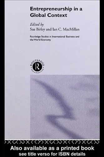 Cover of Entrepreneurship in a Global Context