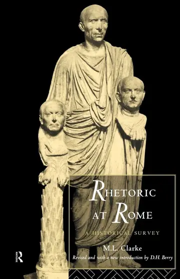 Cover of Rhetoric at Rome