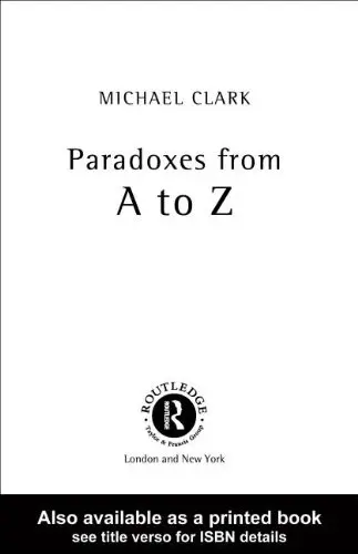 Cover of Paradoxes from A to Z