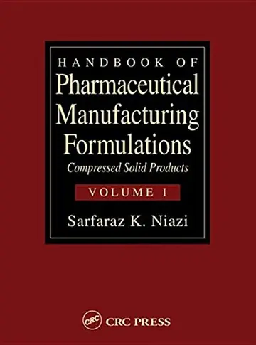 Cover of Handbook of Pharmaceutical Manufacturing Formulations