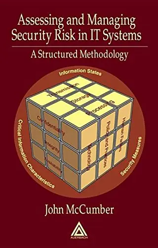 Cover of Assessing & Managing Security Risk in IT Systems - A Structured Methodology (05) by McCumber, John [Hardcover (2004)]