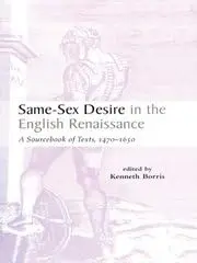 Cover of Same-Sex Desire in the English Renaissance