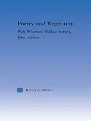 Cover of Poetry and Repetition