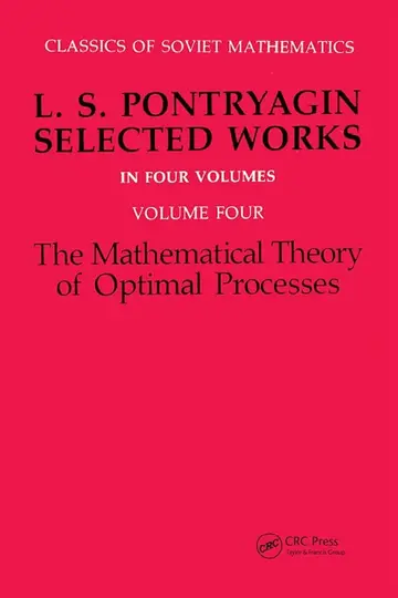 Cover of Mathematical theory of optimal processes