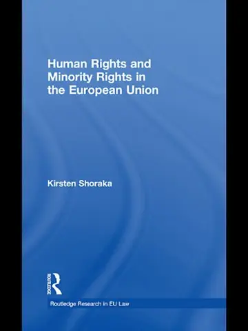 Cover of Human Rights and Minority Rights in the European Union